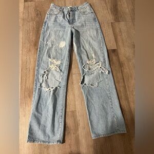 Forever 21 Ripped Jeans